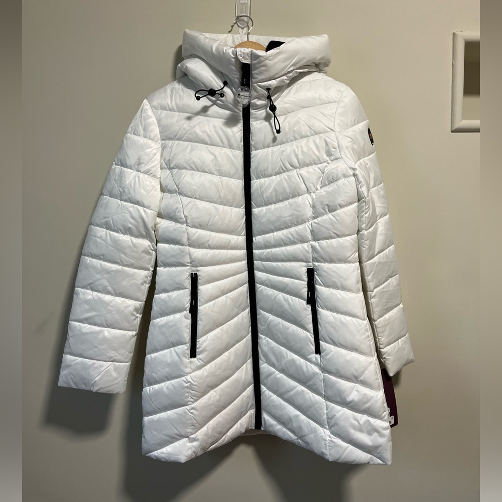 NWT HFX Outdoors Women’s Hooded Faux Fur Full Zip Parka Jacket Size M
